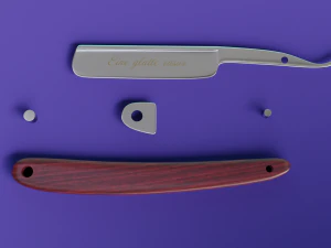 Straight razor 3D Model