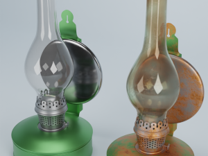 Kerosene lamp 3D Model