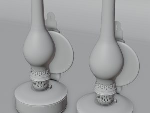 Kerosene lamp 3D Model
