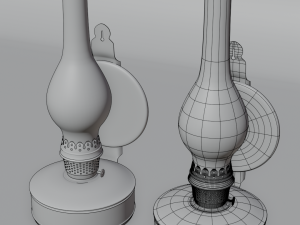 Kerosene lamp 3D Model