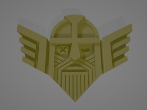 ODINSHIELD 3D Принт Модель