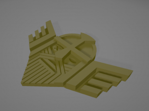 ODINSHIELD 3D Принт Модель