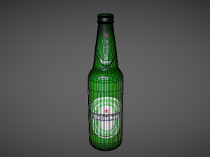 Daru ki botal 3D Модель