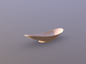 Plate 3D Modell