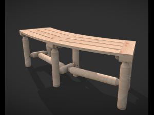 Bench 3D Model