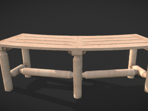 Bench Model 3D
