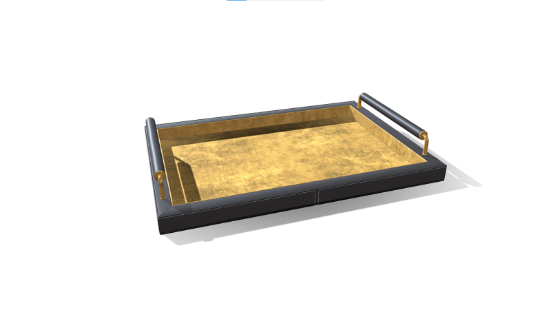Tray new stylish Modelo 3D .c4d .max .obj .3ds .fbx .stl .blend 