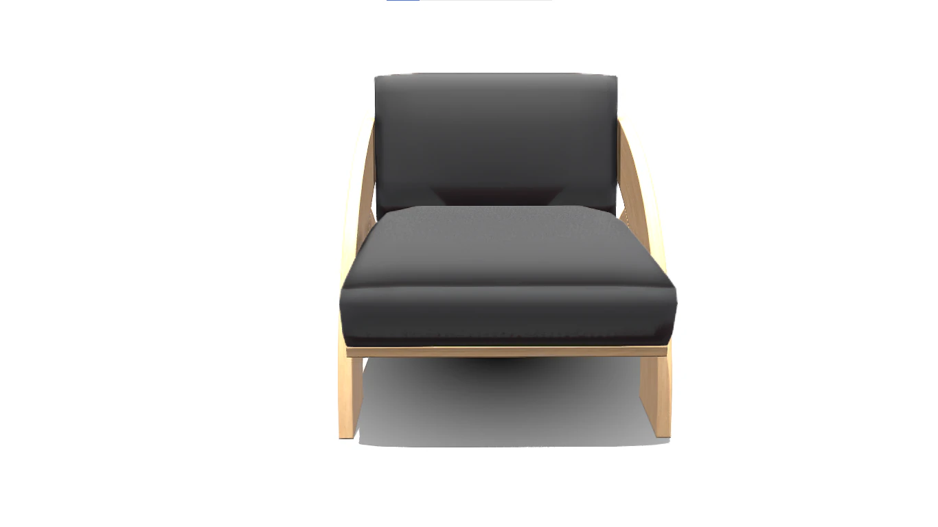 Vintage Armchair 3D Model .c4d .max .obj .3ds .fbx .stl .blend 