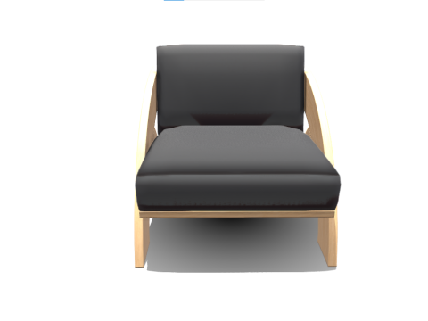 Vintage Armchair 3D 모델