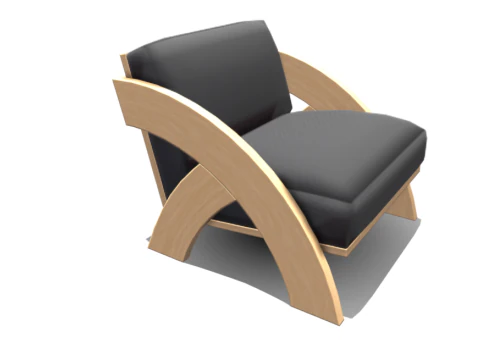 Vintage Armchair 3D Model