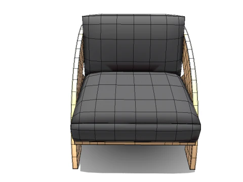 Vintage Armchair 3D Model
