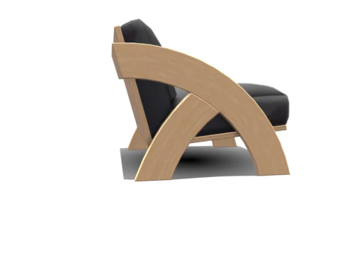 Vintage Armchair 3D Model