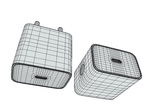 Apple Adapter 3D 模型