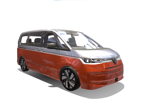 Volkswagen Multivan style 3D Model