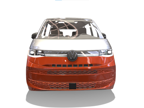 Volkswagen Multivan style 3D Model