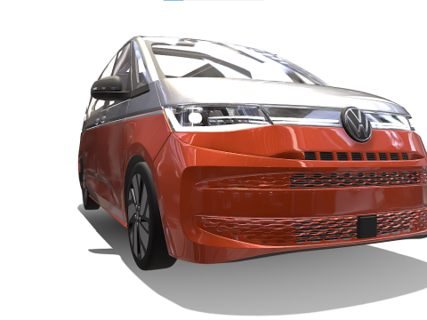 Volkswagen Multivan style 3D Model