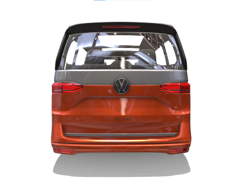 Estilo Volkswagen Multivan Modelo 3D