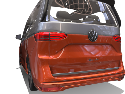 Volkswagen Multivan style 3D Model
