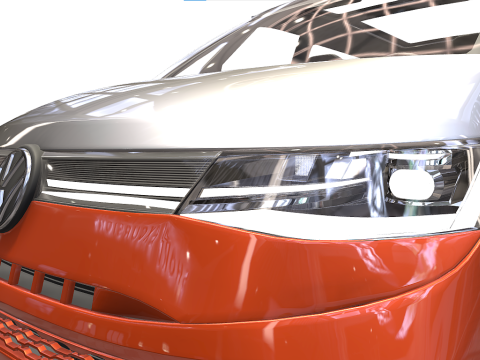 Volkswagen Multivan style 3D Model
