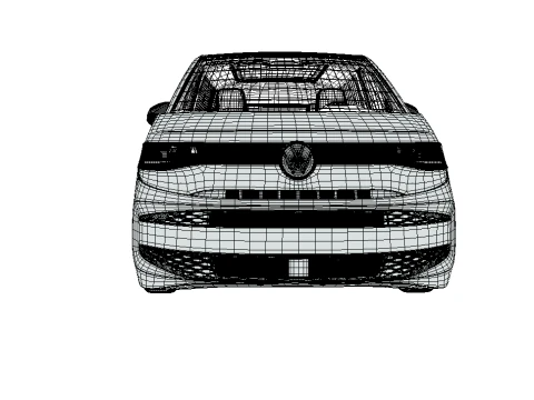 Estilo Volkswagen Multivan Modelo 3D