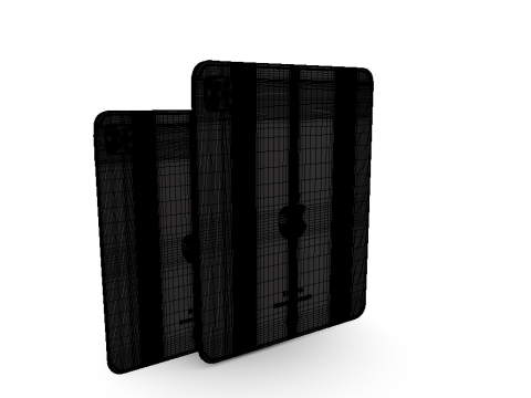 Apple iPad Pro 11 13 cm 3D-Modell