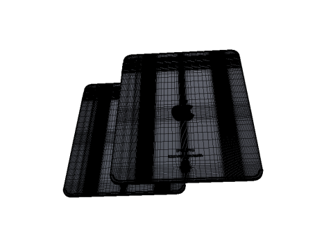 Apple iPad Pro 11 13 cm 3D-Modell