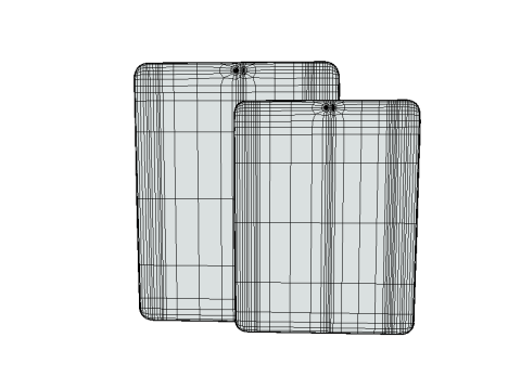 Apple iPad Pro 11 13 cm 3D-Modell