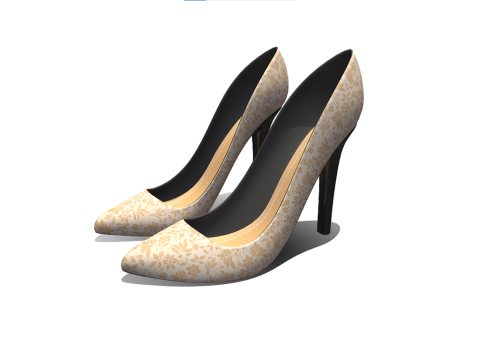 High Heels 3D Model
