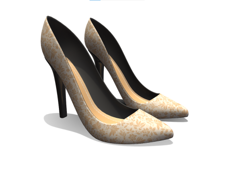 High Heels Model 3D