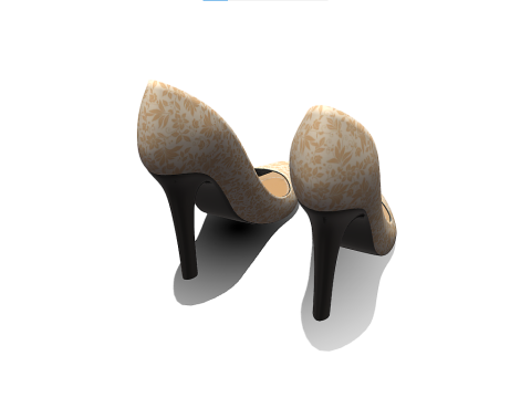 High Heels Model 3D