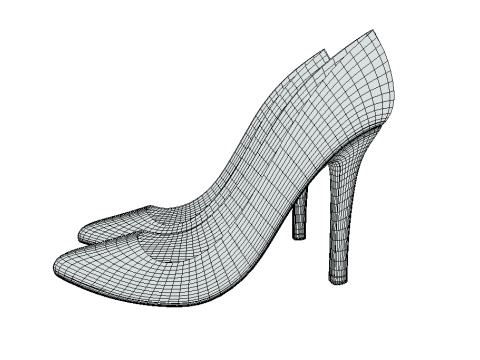 High Heels Model 3D