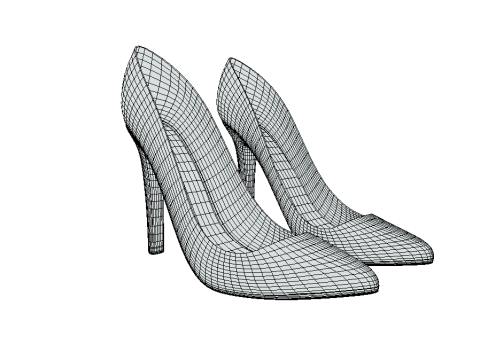 High Heels Model 3D