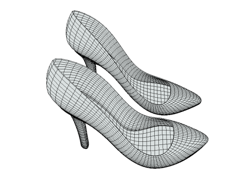 High Heels Model 3D