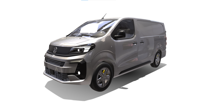 Vauxhall Vivaro Panel Van Pro 3D Model .c4d .max .obj .3ds .fbx .stl .blend 