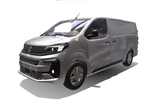 Vauxhall Vivaro Panel Van Pro 3Dモデル