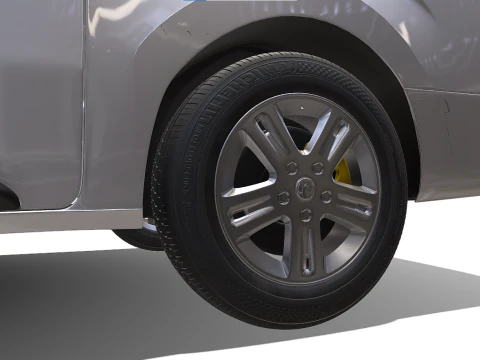 Vauxhall Vivaro Panel Van Pro 3D Model