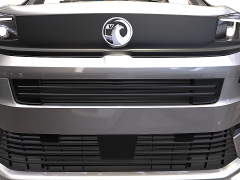 Vauxhall Vivaro Panel Van Pro 3D Model
