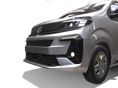 Vauxhall Vivaro Panel Van Pro 3D Model