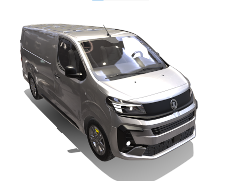 Vauxhall Vivaro Panel Van Pro 3D Model