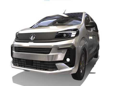 Vauxhall vivaro passenger van Modelo 3D