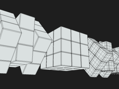 Rubik s Cube Model 3D