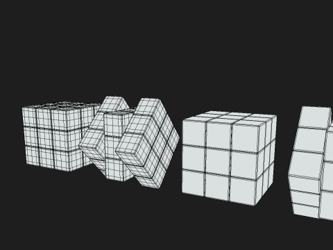Rubik s Cube Model 3D