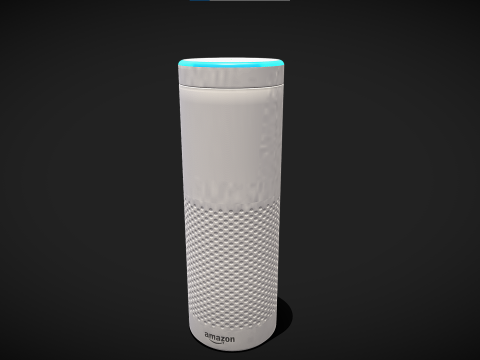 AmazonEcho Modello 3D