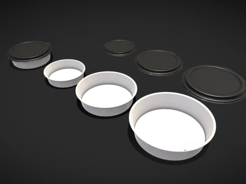 Food-container 3D Model