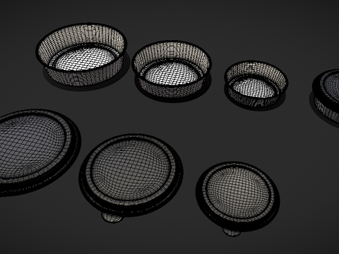 Food-container Model 3D