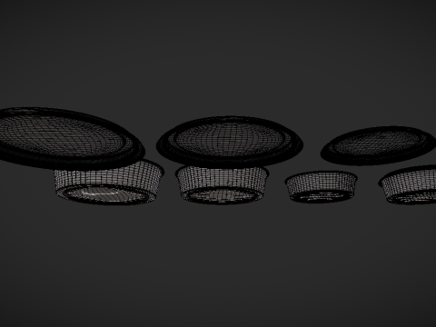 Food-container Model 3D