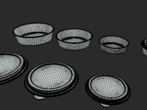 Food-container 3D Model