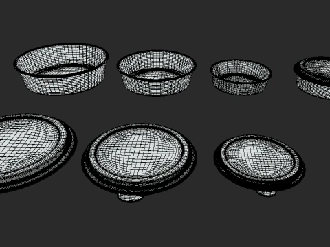 Food-container 3D Model