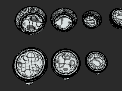 Food-container Model 3D