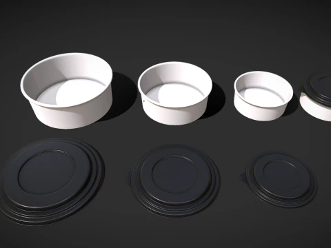 Foodcontainer 3D Model